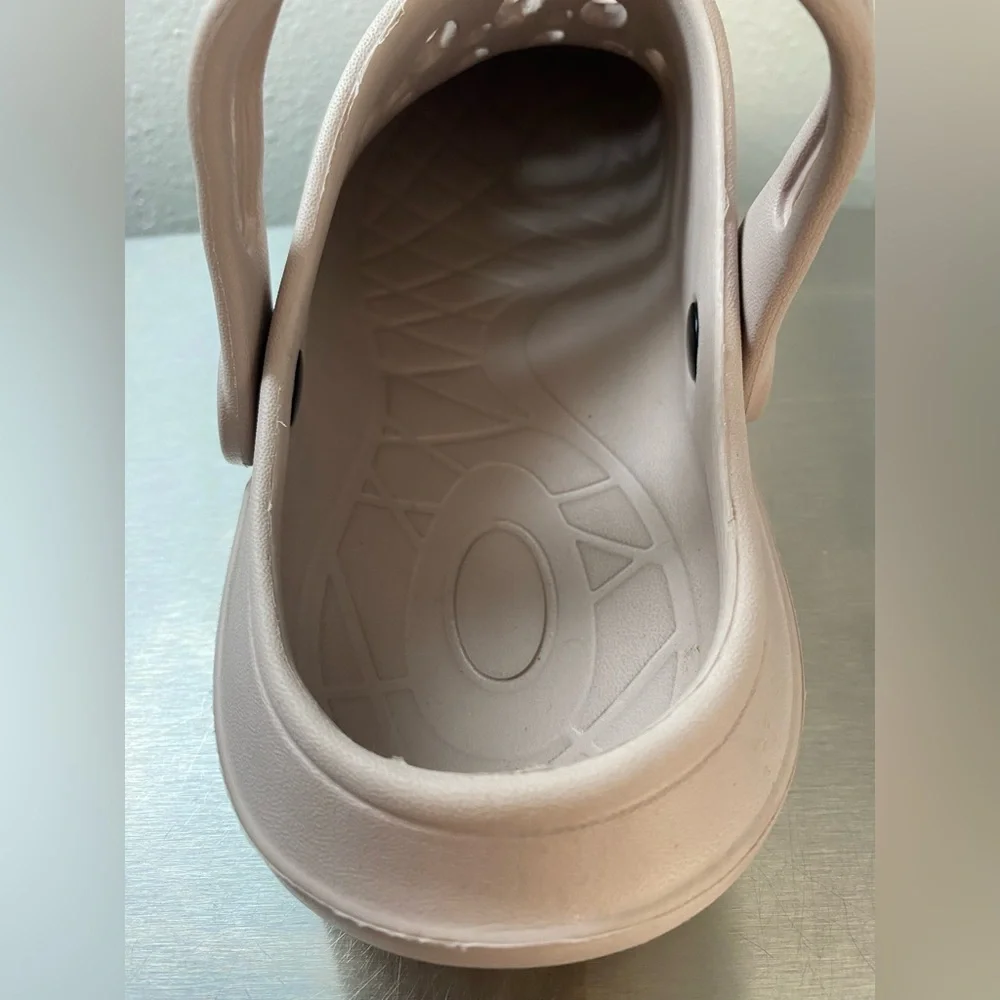 Womens.. Beige Slip-On Clogs